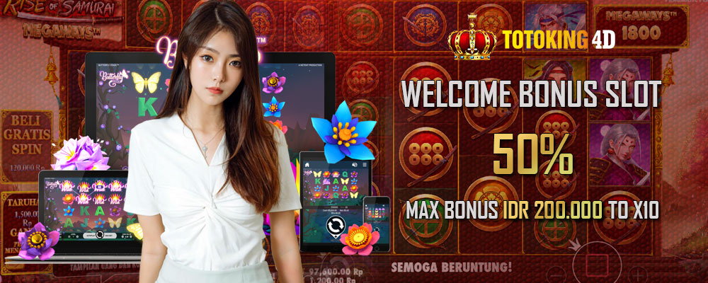 Welcome Bonus 50% Slot Game